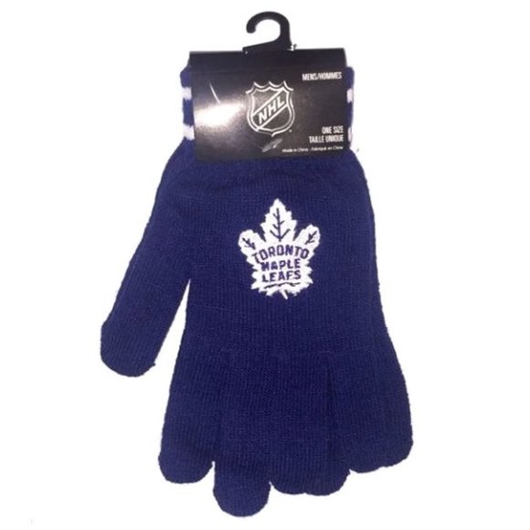 NHL Maple Leafs gloves - Picture 3 of 3